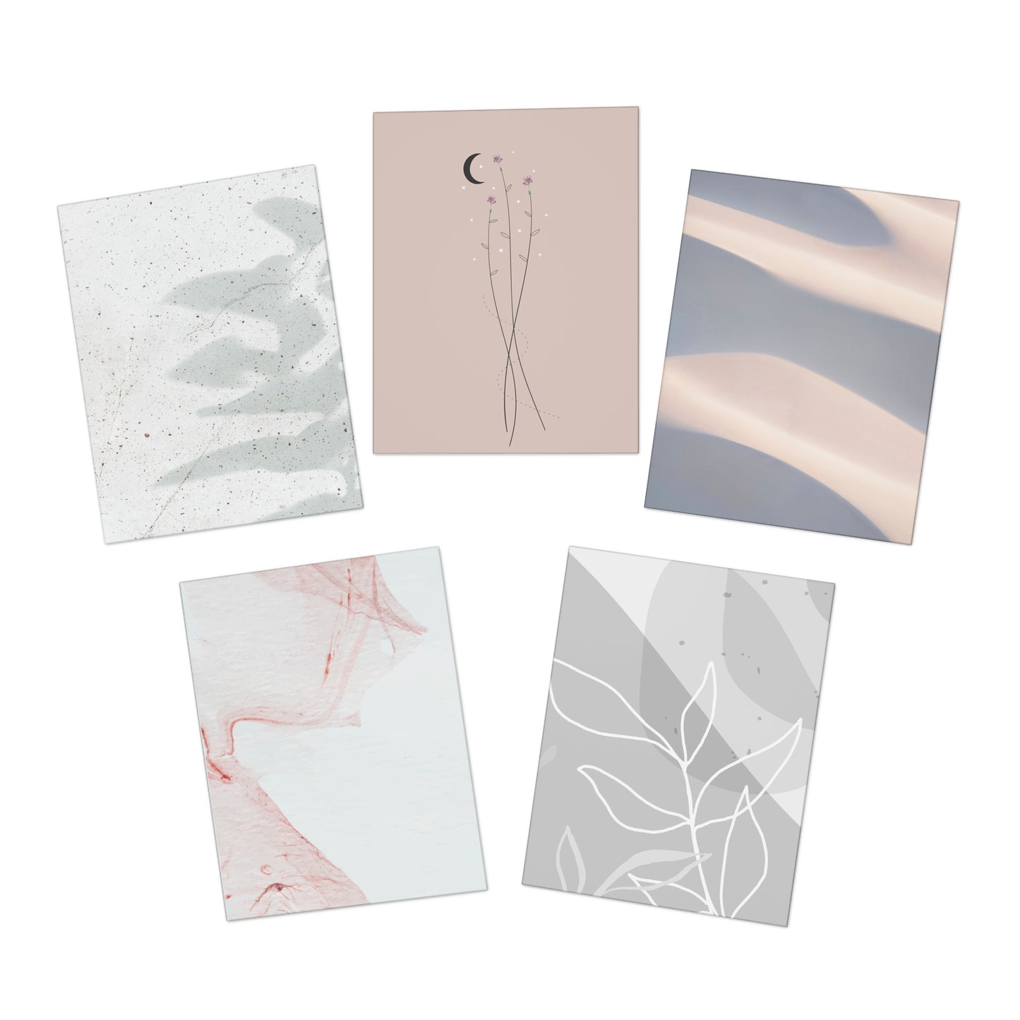 Greeting Cards Multi-design Set. The Elements Series. The Atelier Collection