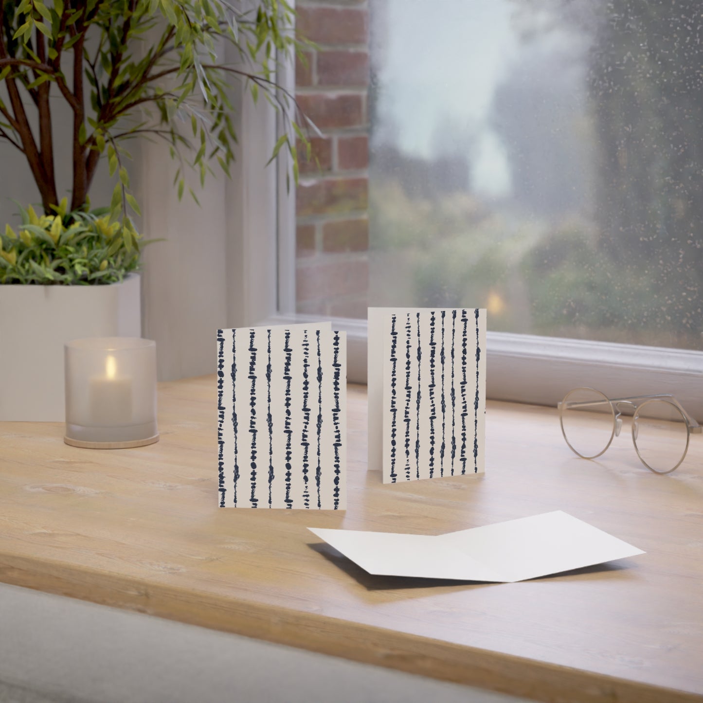 Lines Greeting Cards - 1/10/30/50 pcs