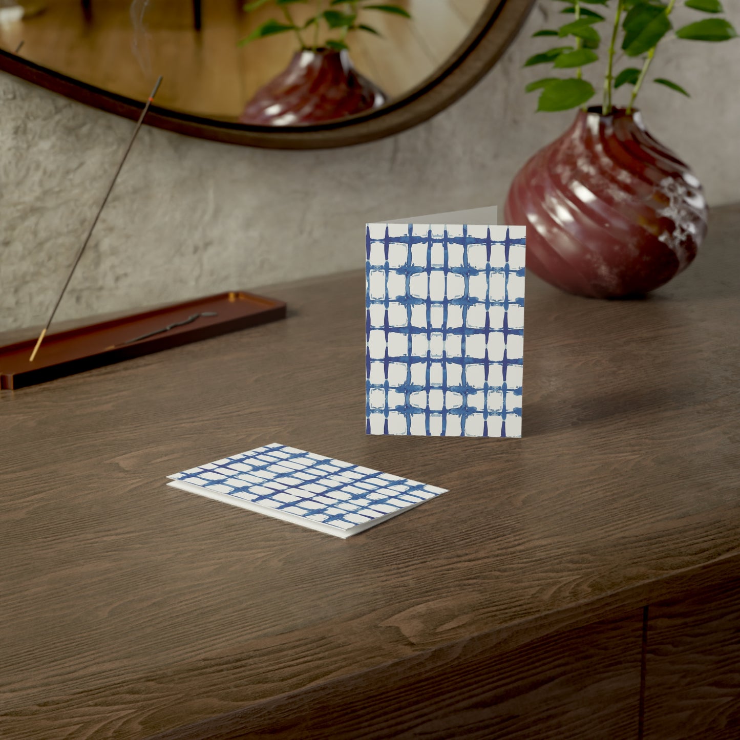 Grid Greeting Cards - 1/10/30/50 pcs