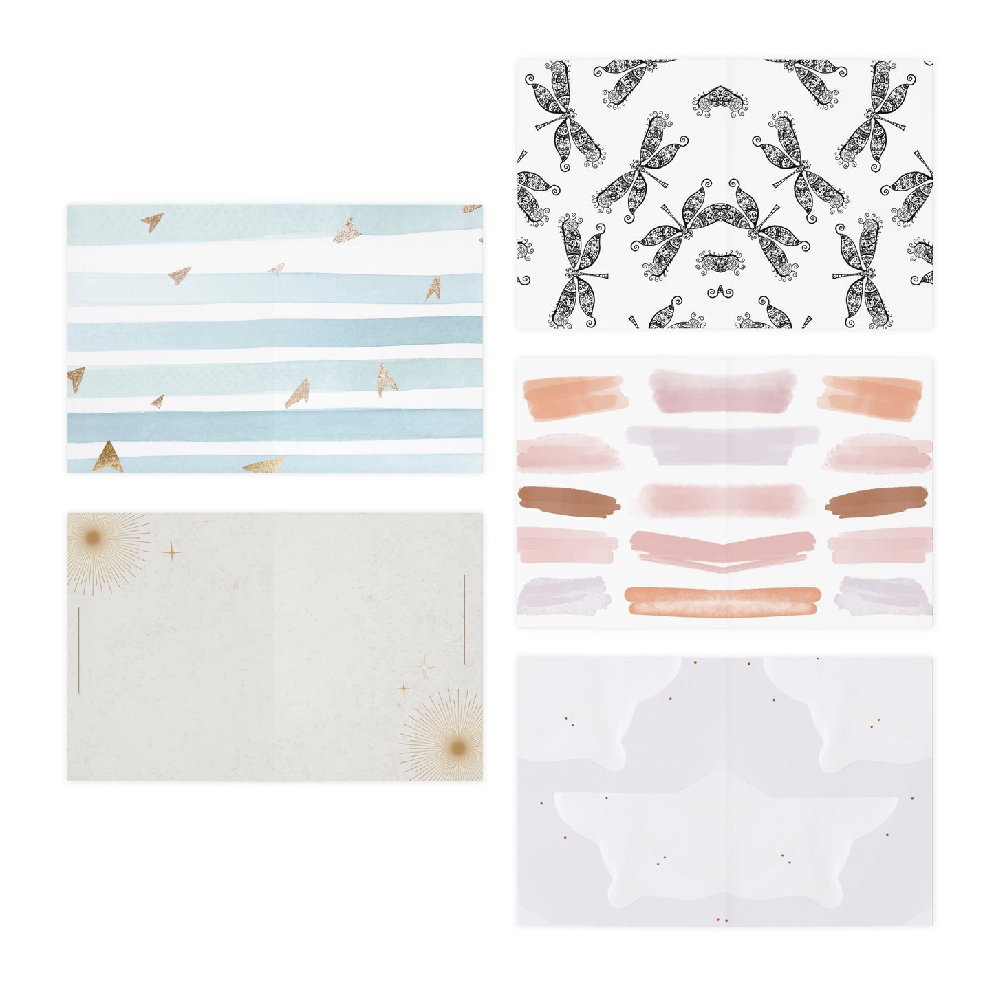 Greeting Cards Set. Multi-design. The Focus Series. The Atelier Collection