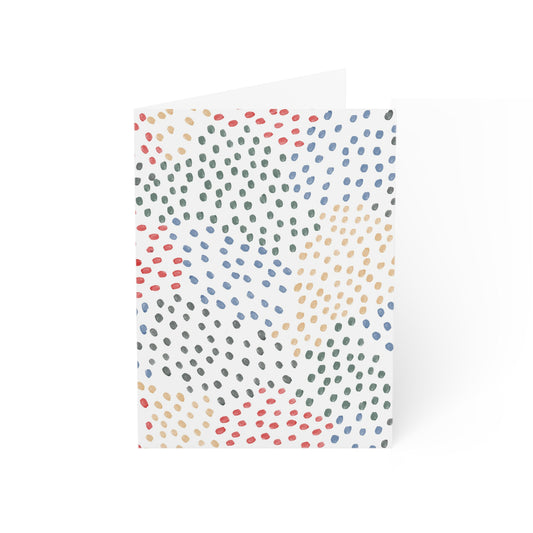 Dots Greeting Cards 1/10/30/50 pcs