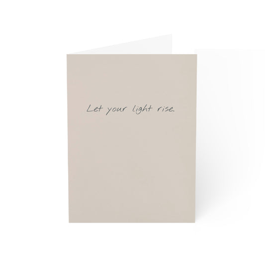 Glow Greeting Cards -  1/10/30/50 pcs