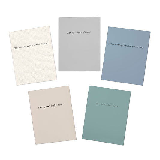 Greeting Cards Set. Multi-design. The Intentional Day Series. The Foundation Collection